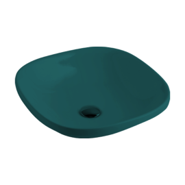 Umivaonik umetnicki AXA - WILD 45x45cm [3009005][petrolio, glossy]